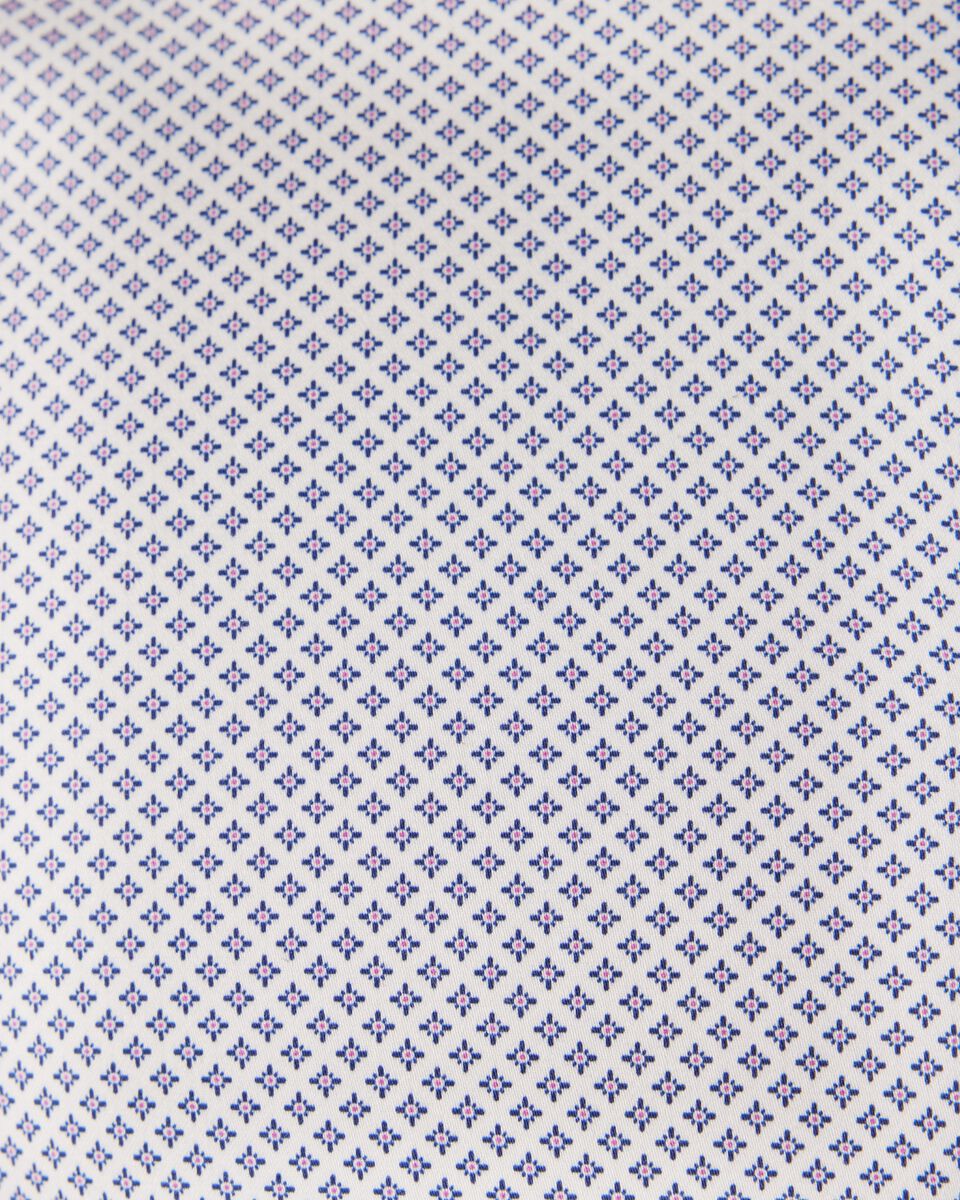Slim Stretch Fit High Shine Long Sleeve Shirt, Blue, hi-res